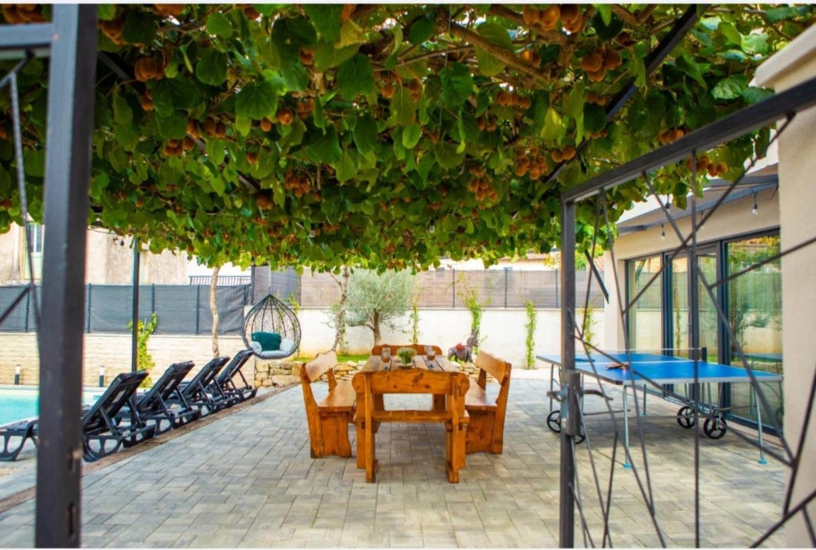 הוילה Žminj House With Pool Poli Stare Nuoni מראה חיצוני תמונה